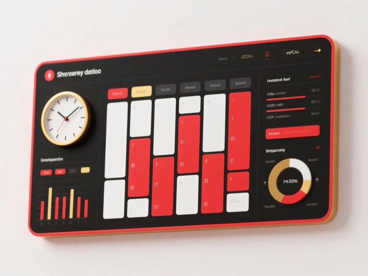 Australia Lucky 10 schedule dashboard illustration